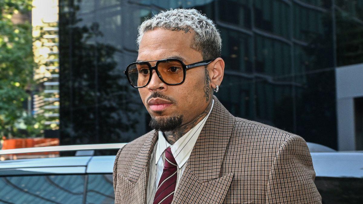 image of Chris Brown posted on Instagram shortly after Bad Bunny’s Super Bowl performance.