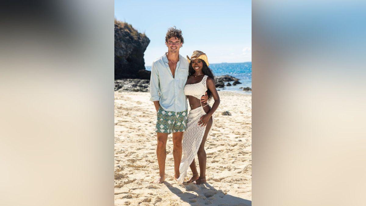 love island olandria carthen nic vansteenberghe cutest moments together photos
