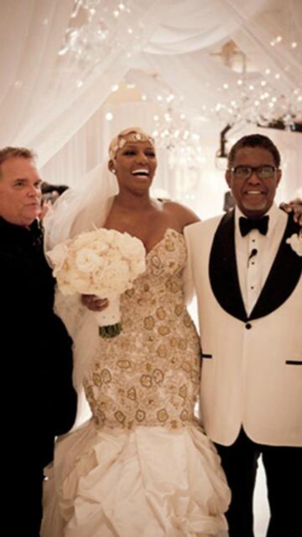 Nene leakes wedding dress