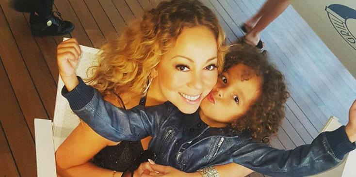Video Mariah Careys Adorable Son Moroccan Loses His First Tooth1 