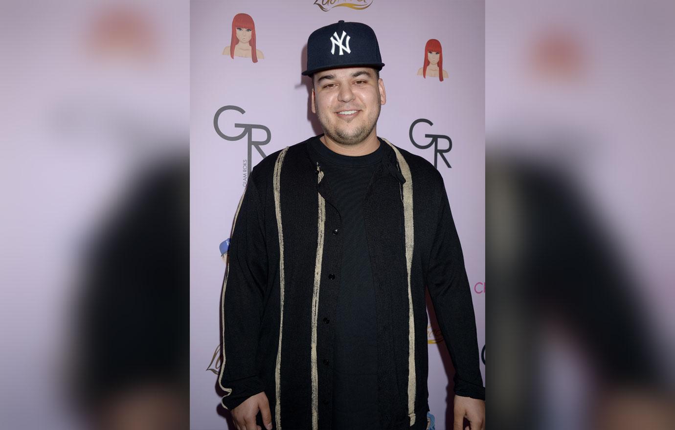 Rob Kardashian Under Fire For Giving Dream A Bottle