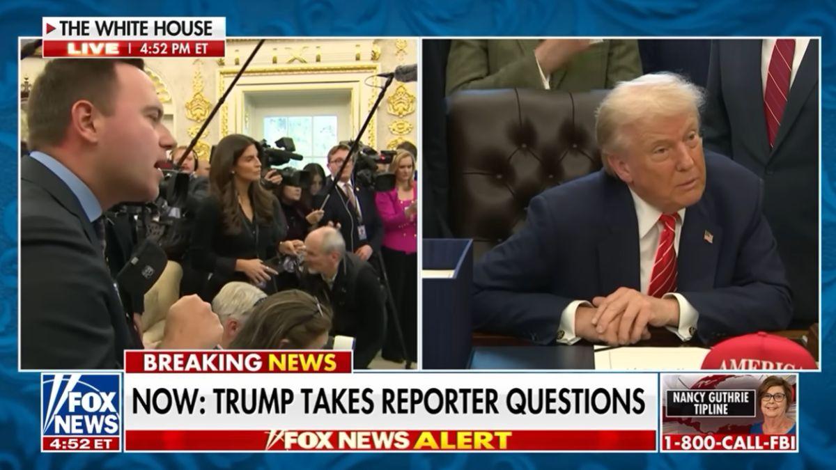 image of Donald Trump commented on Savannah Guthrie’s missing mother.