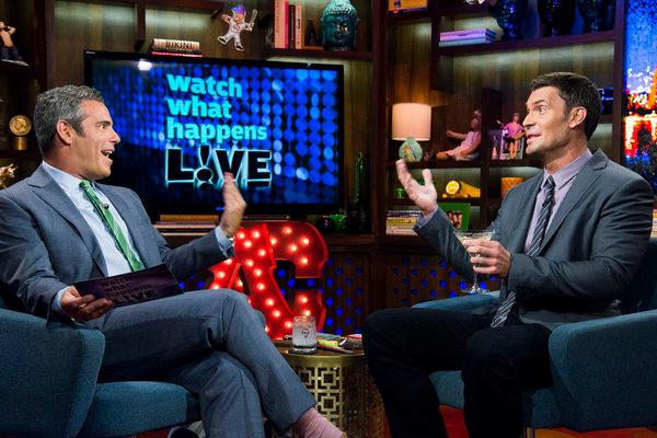 Jeff Lewis and Andy Cohen on WWHL