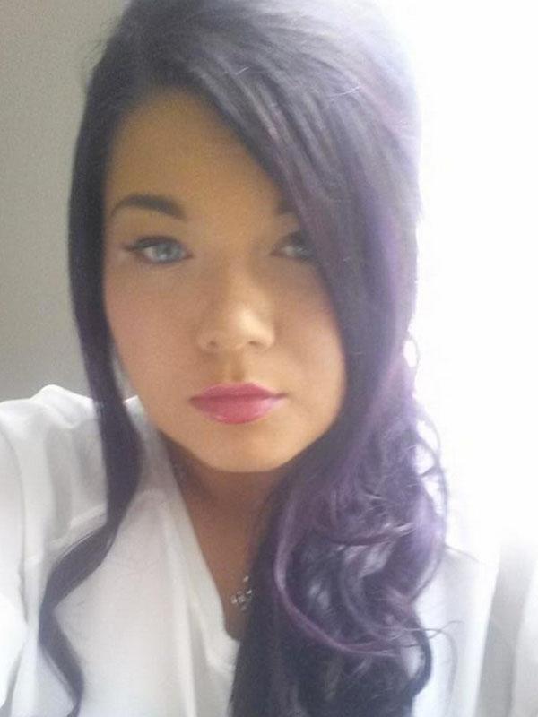 Amber portwood purple hair