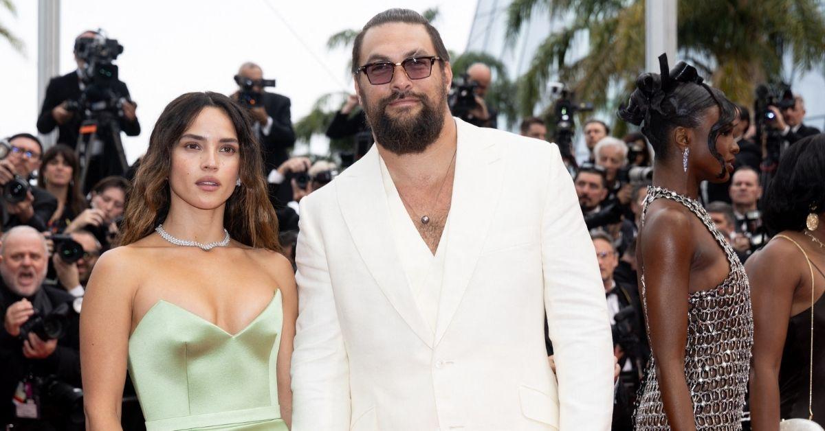 Photo of Jason Momoa and Adria Arjona went public in 2024.