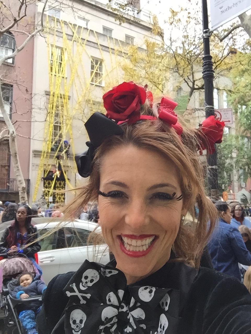 Bloomberg TV Host Stephanie Ruhle ‘Ruhles’ Halloween In New York City!