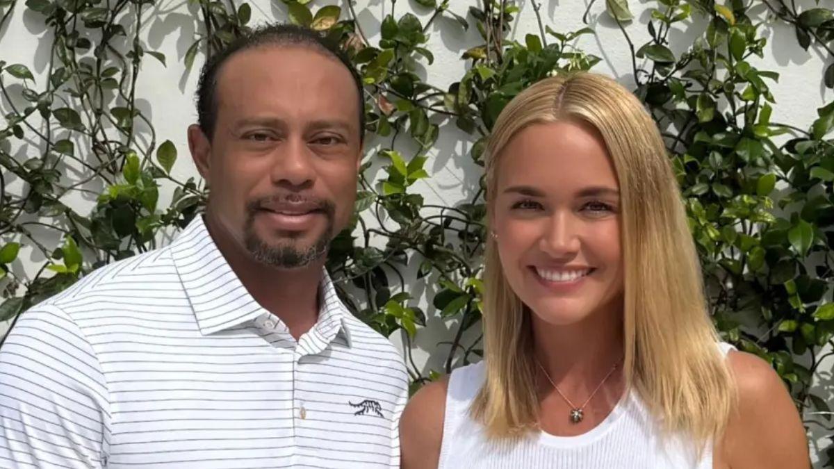 Photo of Tiger Woods and Vanessa Trump.
