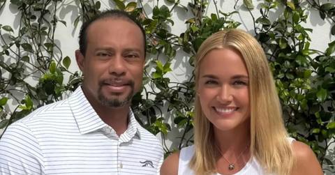 Photo of Tiger Woods and Vanessa Trump.