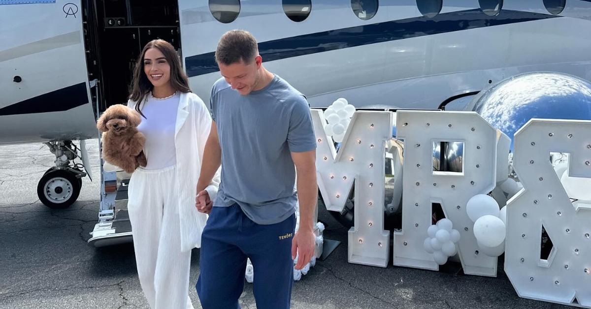 olivia culpo pregnant baby bump first child husband christian mccaffrey