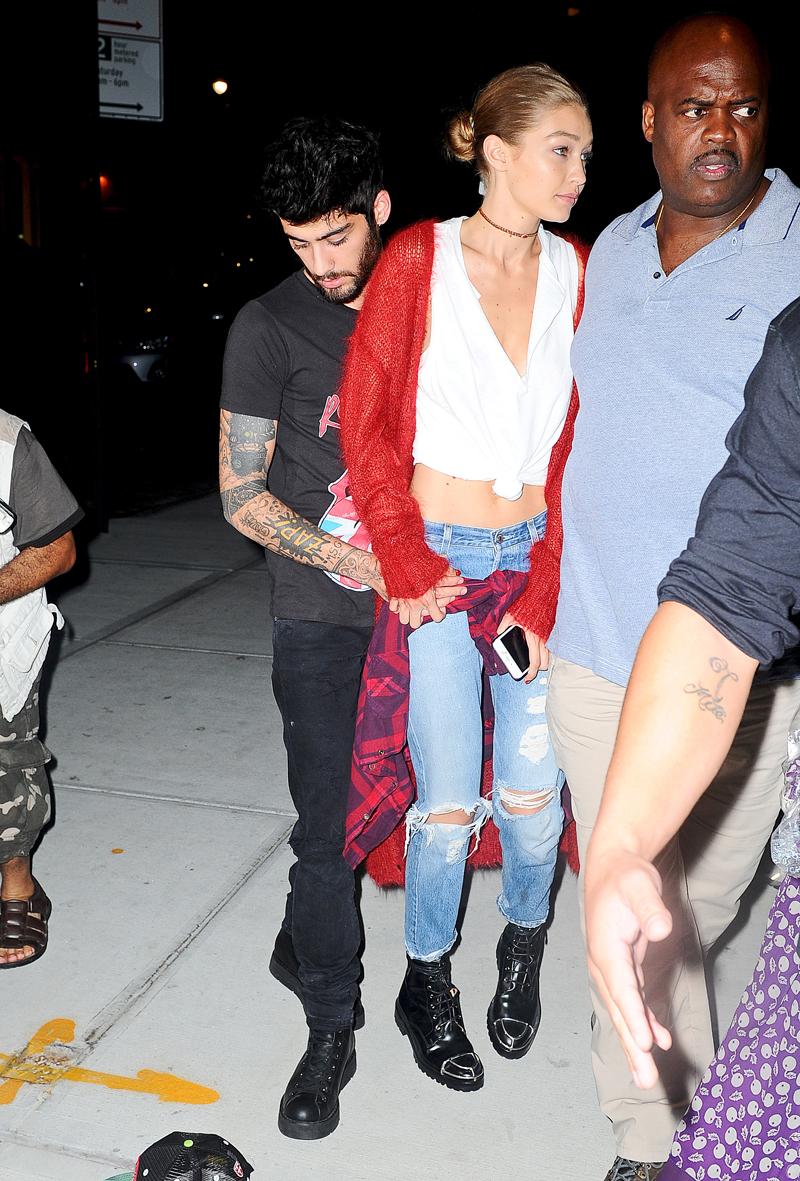 gigi hadid helping zayn malik anxiety issues