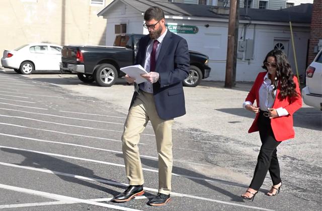 David Eason and Jenelle Evans head to court for their custody hearing.