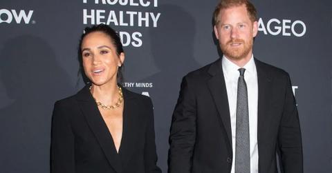 image of The Duke and Duchess of Sussex brought along their children Prince Archie and Princess Lilibet to prepare meals for the community earlier this week.