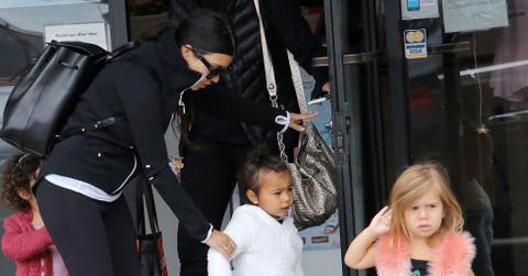 EXCLUSIVE: Kourtney Kardashian takes Penelope and North to ballet class
