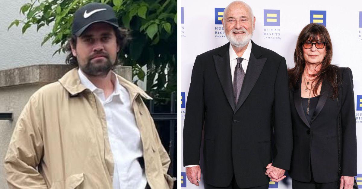 photo of nick reiner and parents rob and michele reiner