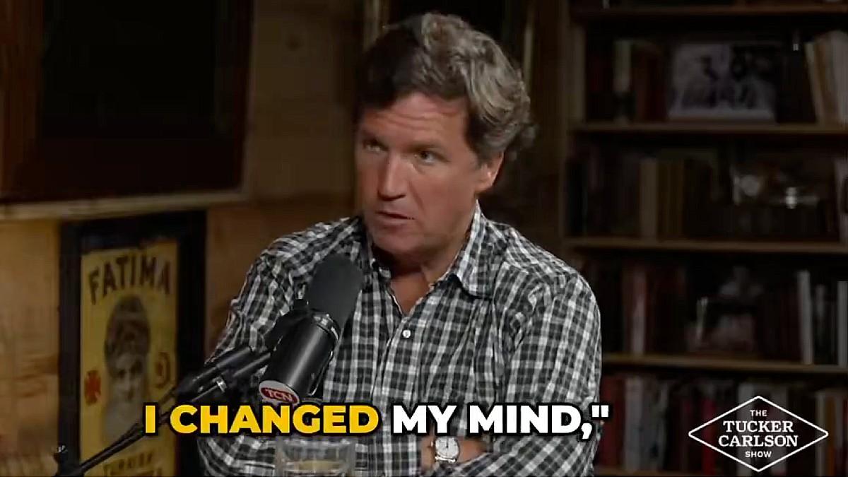 image of Tucker also admitted that there were definite warning signs about the president that he and fellow supporters chose to ignore.