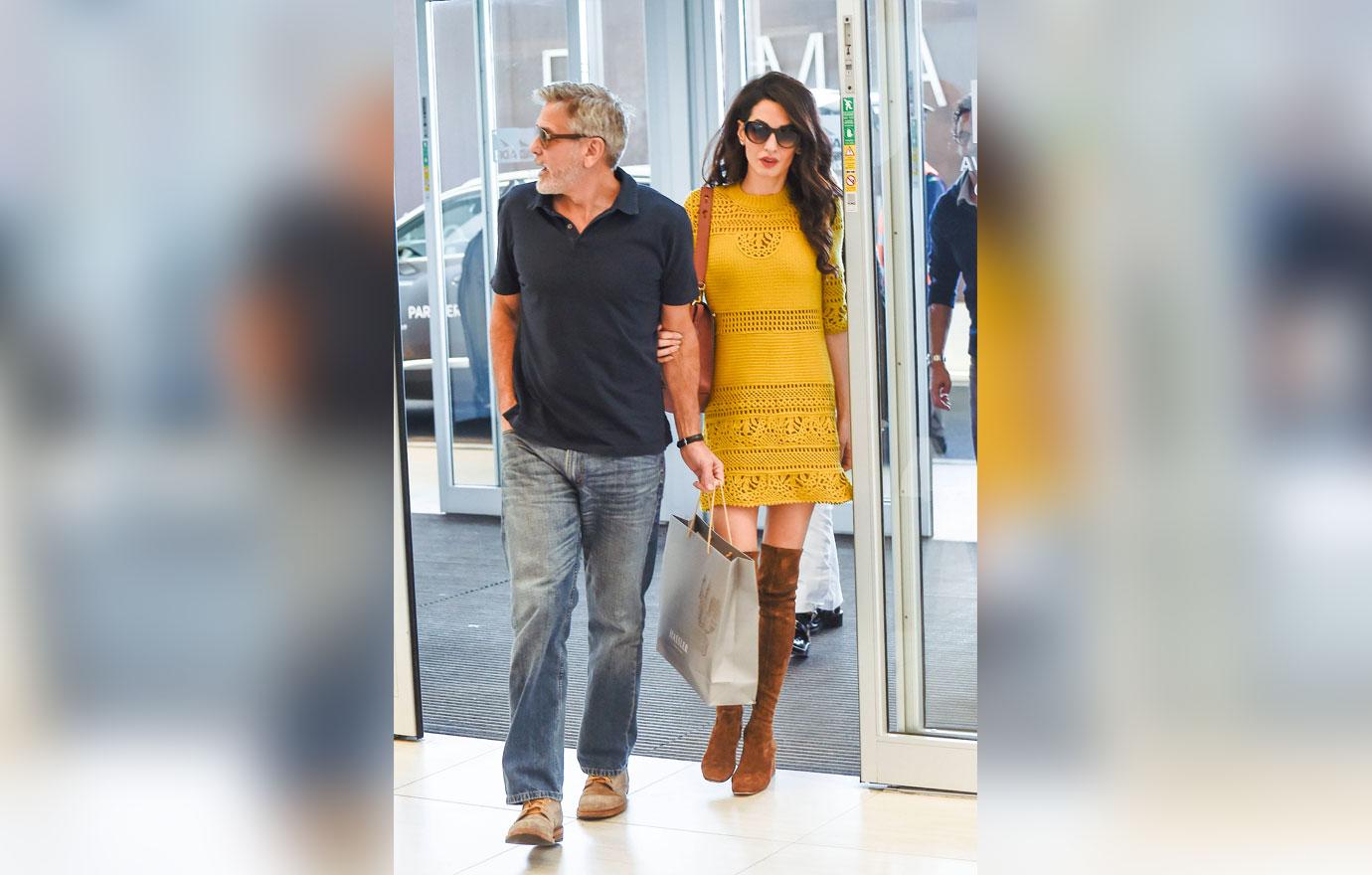 amal george clooney airport