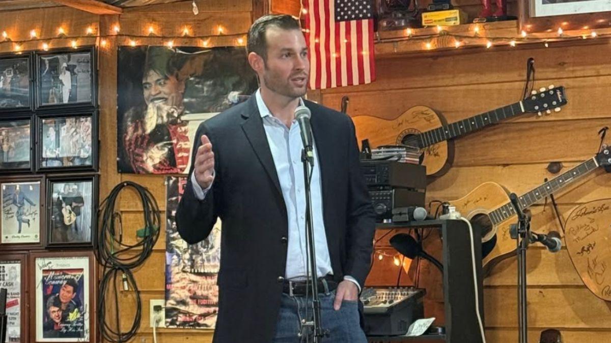 image of Donald Trump endorsed Clay Fuller in a Truth Social post on February 4.