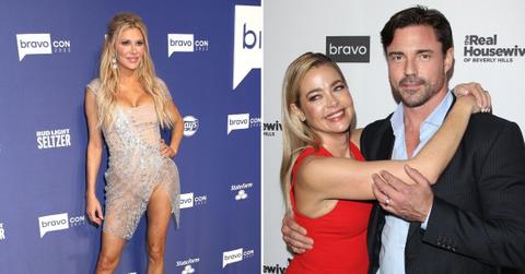 Composite photo of Brandi Glanville, Denise Richards and Aaron Phypers