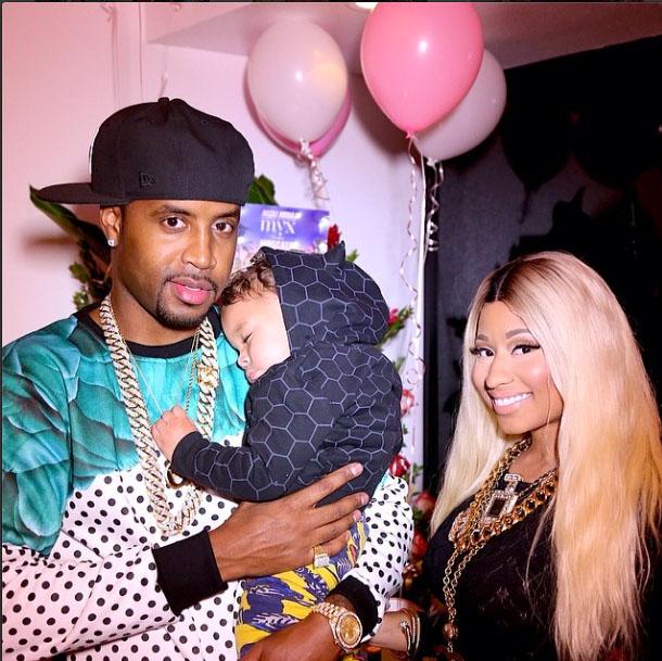 Nicki Minajs Boyfriend Gets Onika Neck Tattoo  VIBEcom