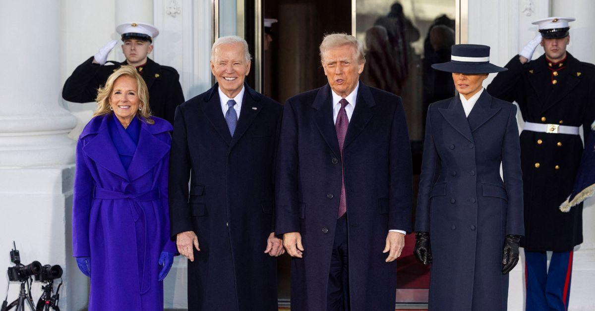 melania trump funeral inauguration