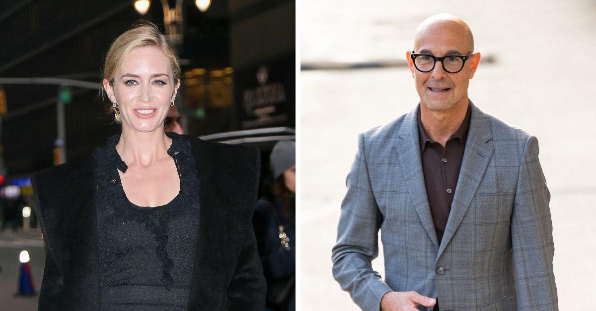 emily blunt and stanley tucci