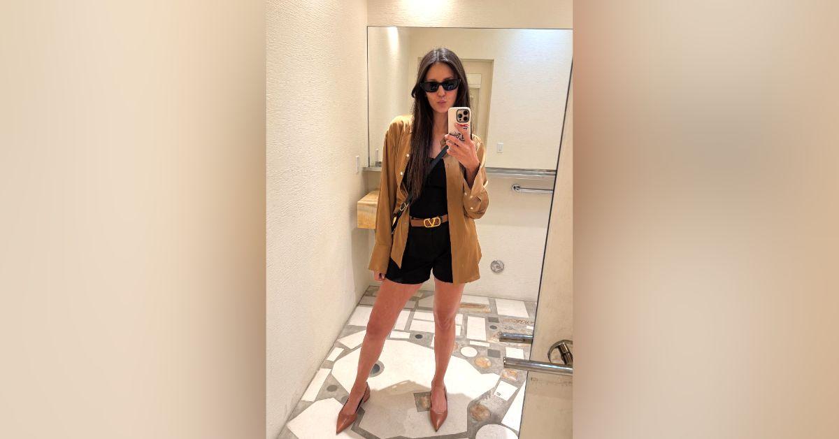 Image of Nina Dobrev split from fiancé Shaun White in September.