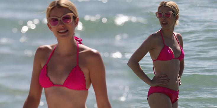 nerve star emma roberts sexy beach bikini body