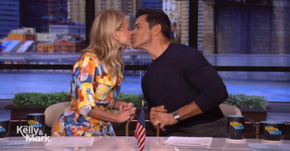 Image of Kelly Ripa joked about who her 'next husband' would be during the August 25 episode of 'Live.'