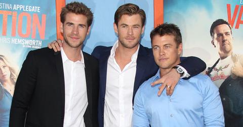 Liam chris luke hemsworth brother rivalry fight hr