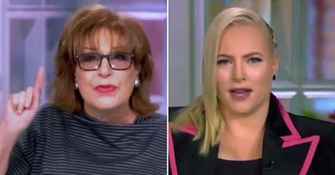 Joy Behar and Meghan McCain