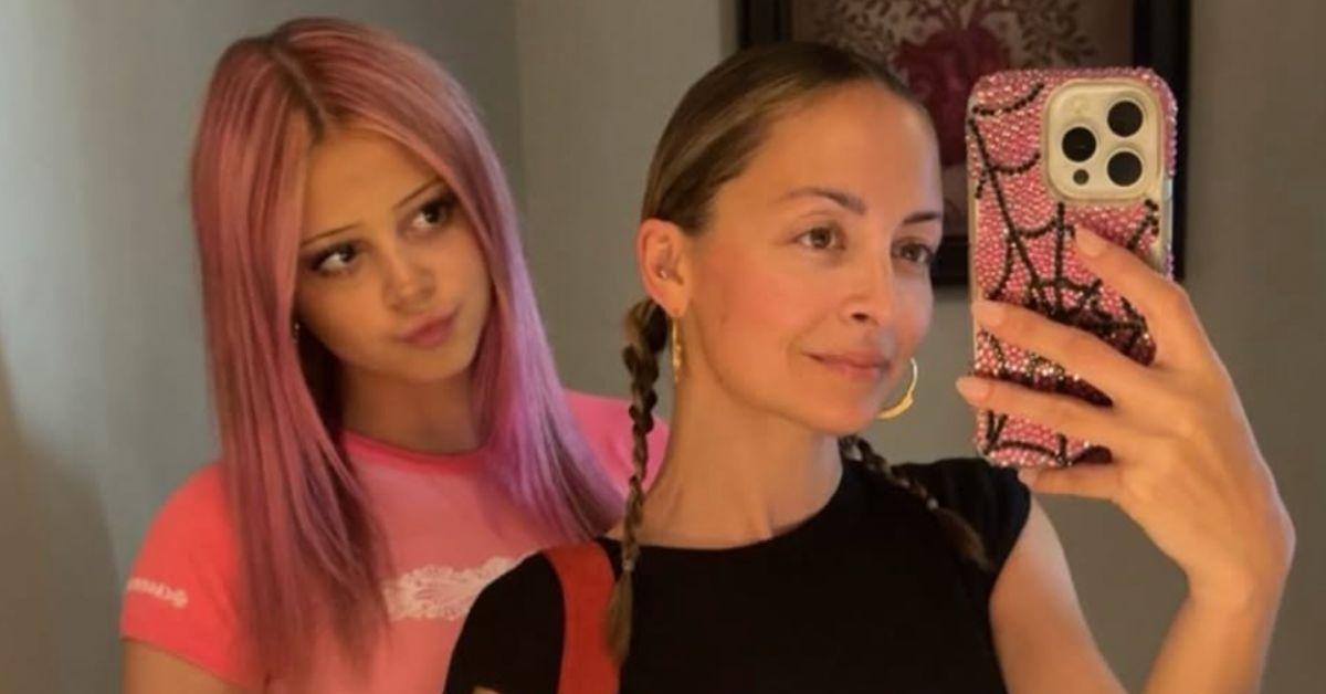 Photo of Nicole Richie and Harlow Winter Kate