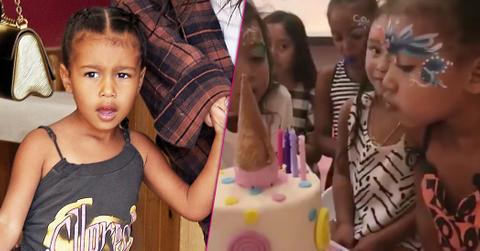 North West Blows Out Friends Birthday Candles Video Square Long