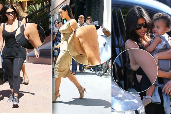 Kim kardashian flabby