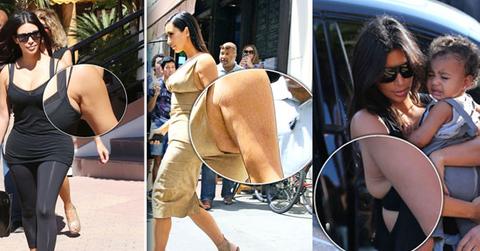 Kim kardashian flabby