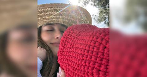 Photo of Hailey and Jack Bieber.