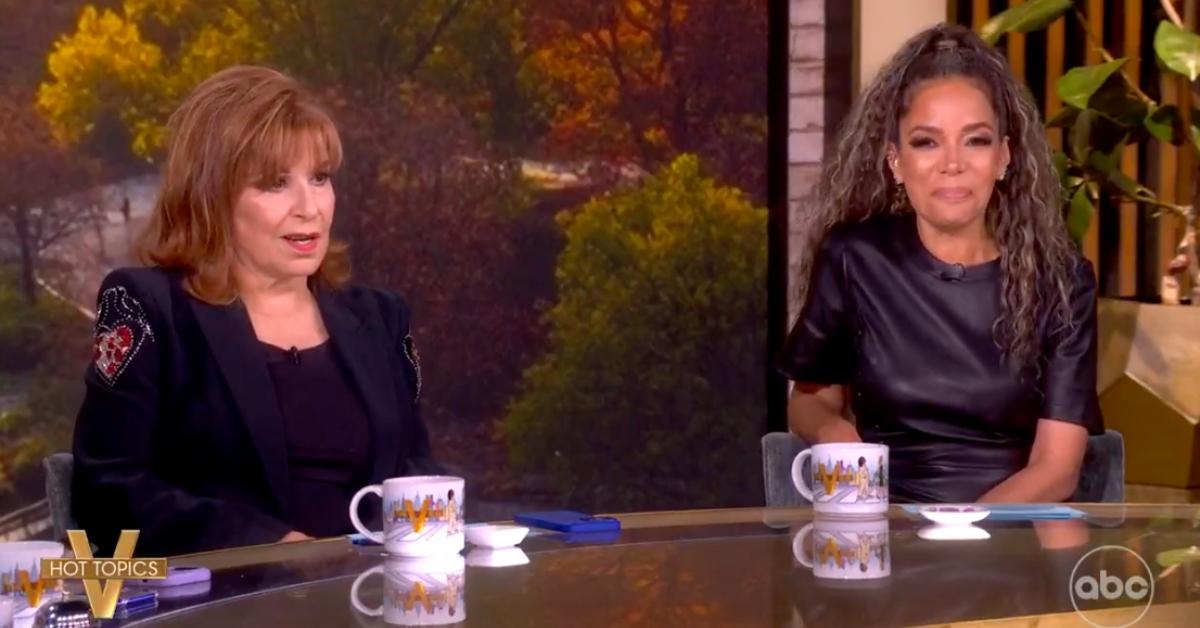 Photo of Joy Behar and Sunny Hostin on 'The View.'