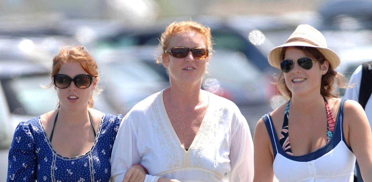 princess eugenie princess beatrice support sarah ferguson skin cancer diagnosis