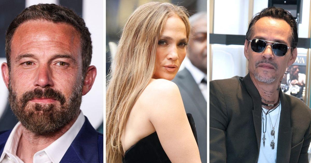 Photo of Ben Affleck, Jennifer Lopez and Marc Anthony