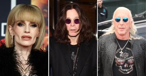 Split photo of Kelly Osbourne, Ozzy Osbourne, and Dee Snider