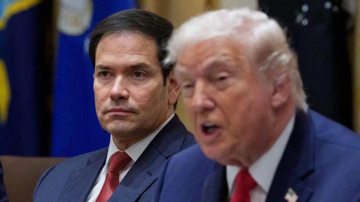 image of Marco Rubio and Donald Trump 