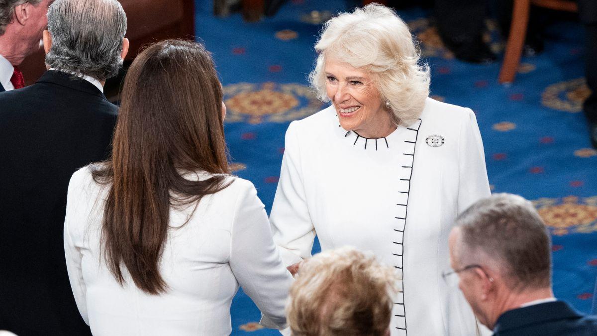 Image of Queen Camilla visited New York this week.