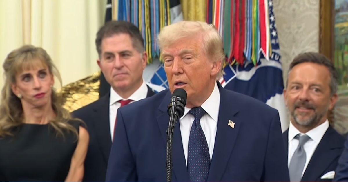 image of Donald Trump claimed he is the No. 1 person on TikTok, despite publicly available follower data showing otherwise.
