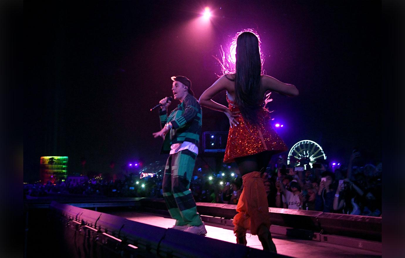 Justin Bieber & Ariana Grande Coachella Performance