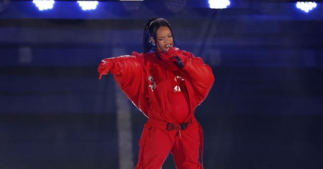 rihanna super excited confirm pregnancy super bowl halftime show pp