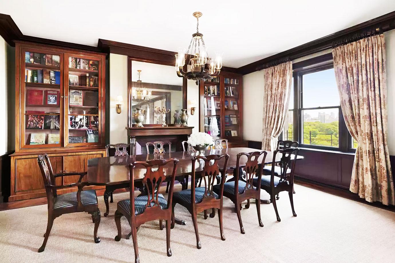 catherine zeta jones michael doulas list new york city central park penthouse