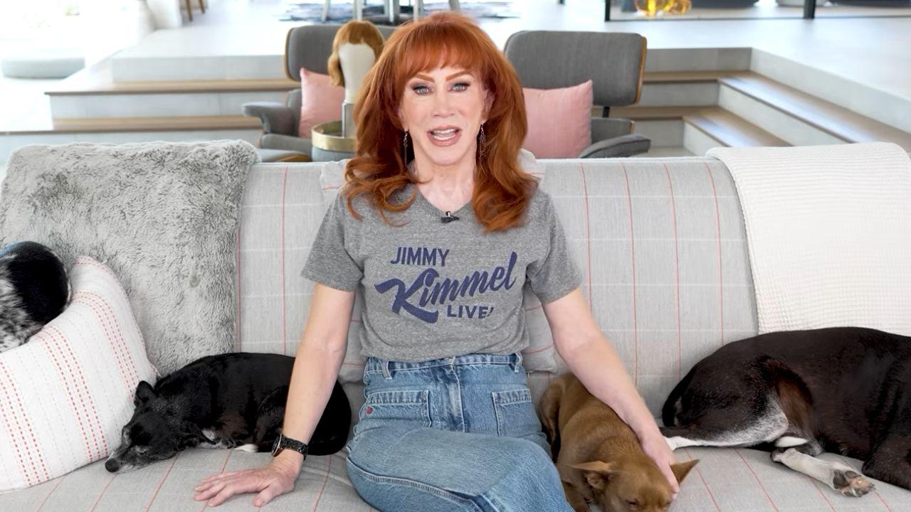 image of Kathy Griffin described her past interactions with Elisabeth Hasselbeck as difficult and referenced their 2010 confrontation over Griffin’s jokes.