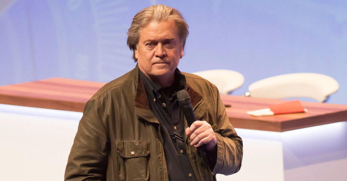 image of Steve Bannon was formerly a close advisor to Donald Trump.
