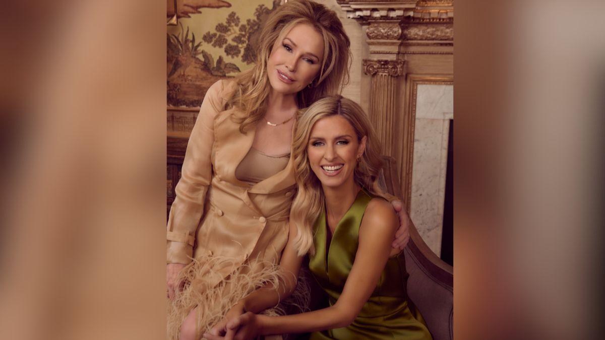 image of Nicky Hilton is close with her iconic mama. 