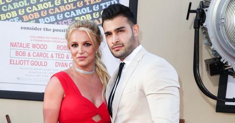britney spears flirts sam instagram