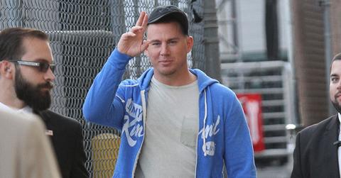 Channing tatum all smiles jenna dewan split main